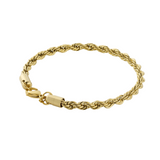 5MM ROPE BRACELET - GOLD