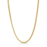 2.5MM FRANCO GOLD CHAIN