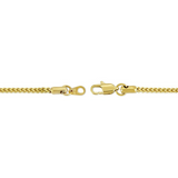 2.5MM FRANCO GOLD CHAIN