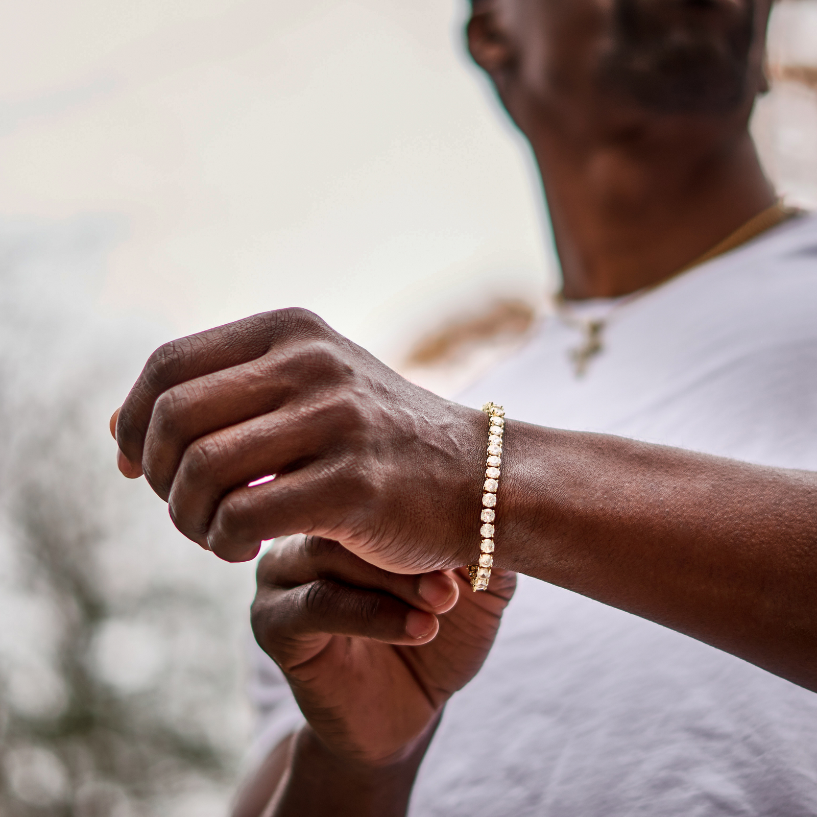 5MM TENNIS BRACELET - GOLD – Buccisimo