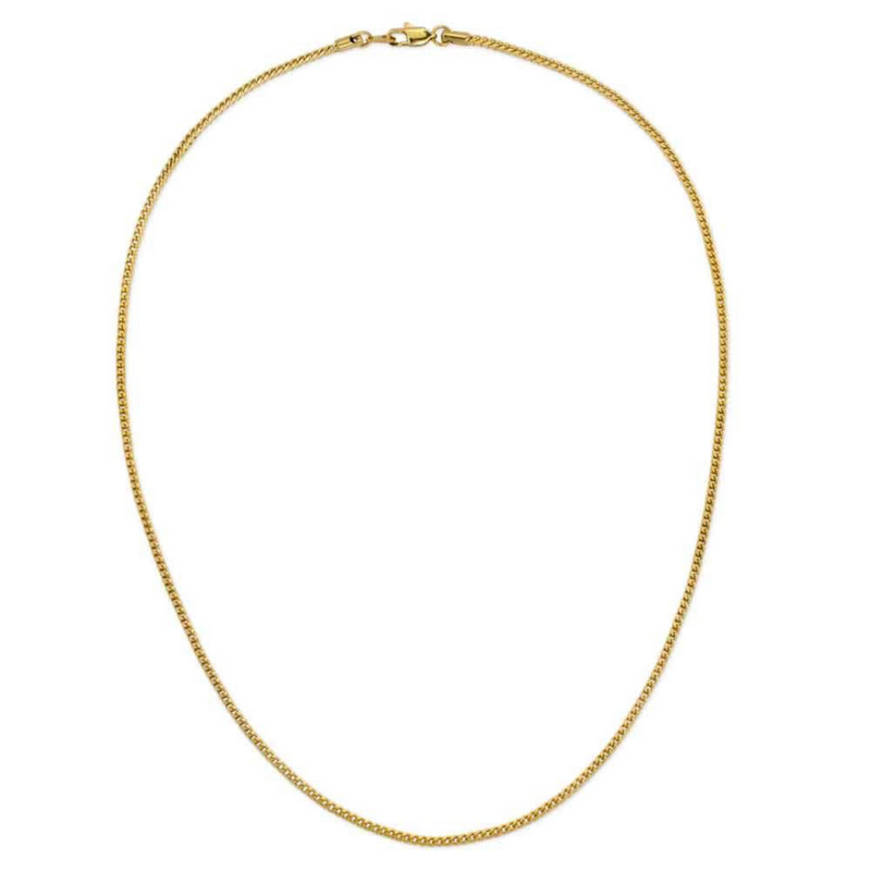 2.5MM FRANCO GOLD CHAIN